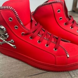 Philipp Plein High Top Men’s Sneakers